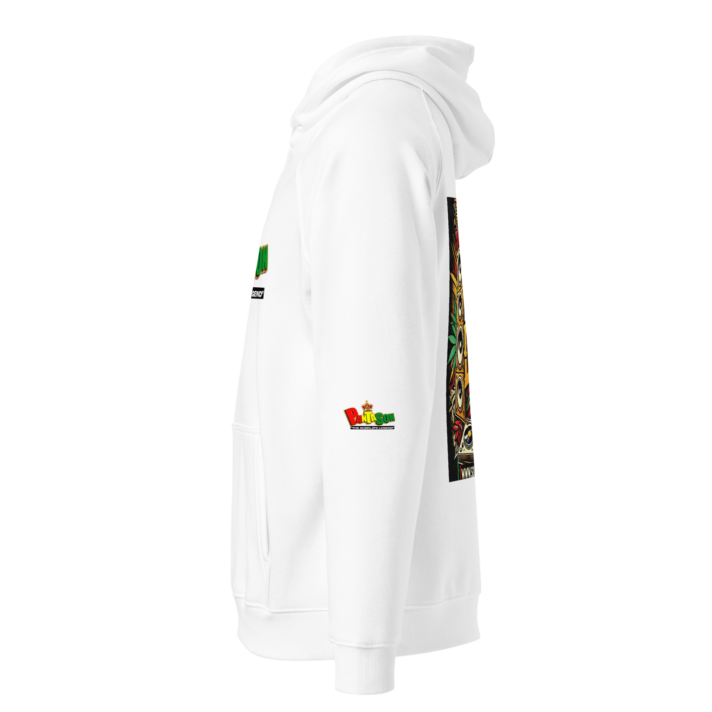 #1 Unisex eco raglan hoodie image 21