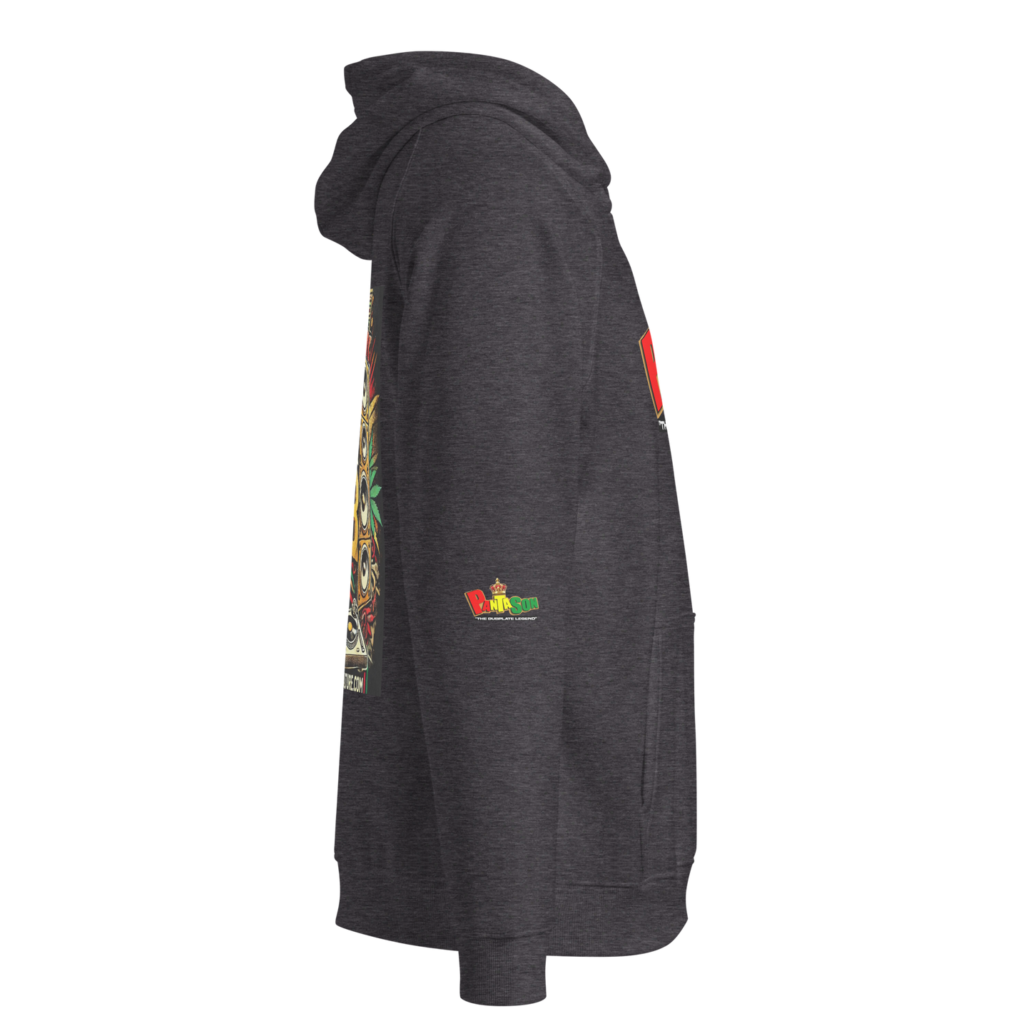 #1 Unisex eco raglan hoodie image 10
