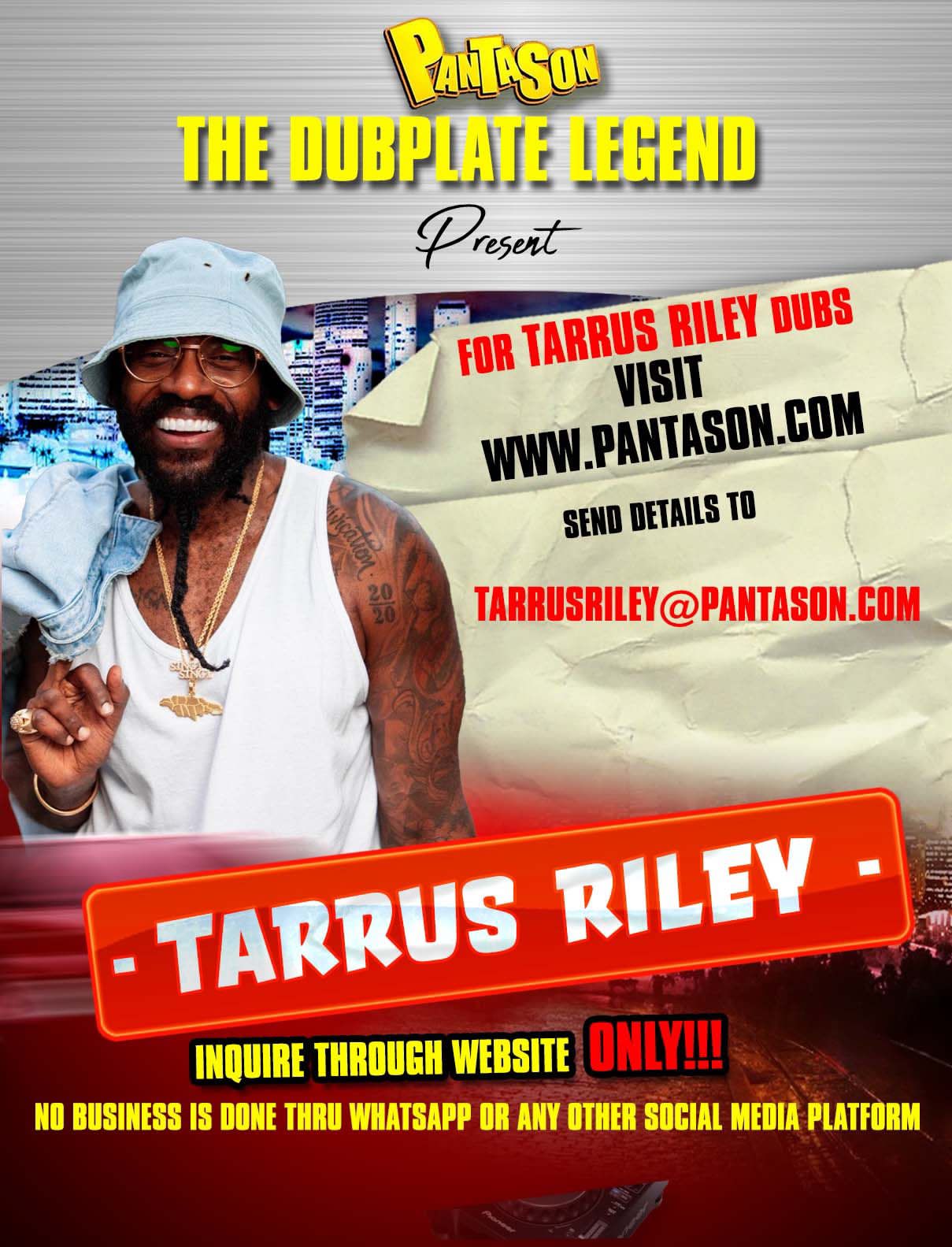 Tarrus Riley Dubplate image 0