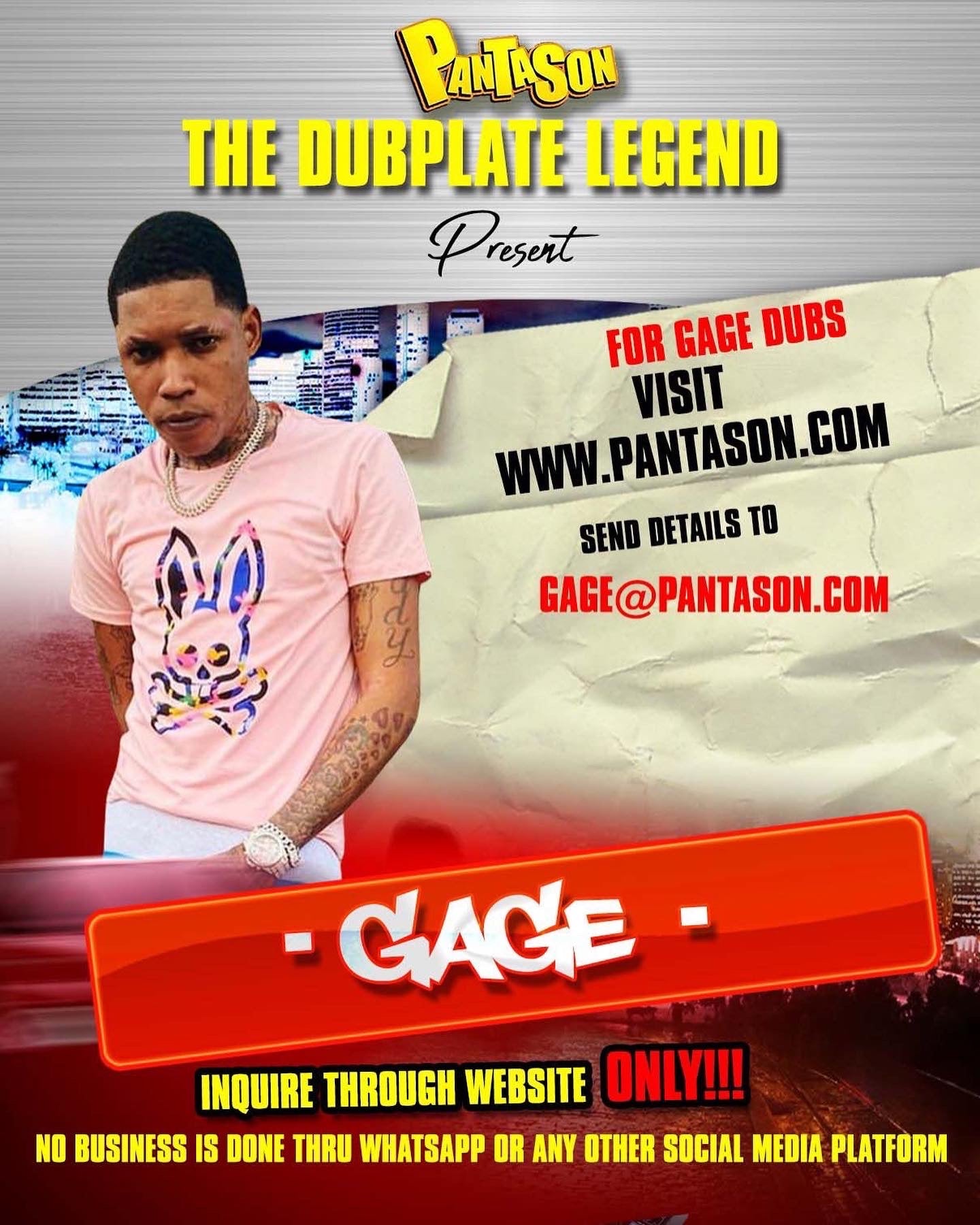 Gage Dubplate image 0