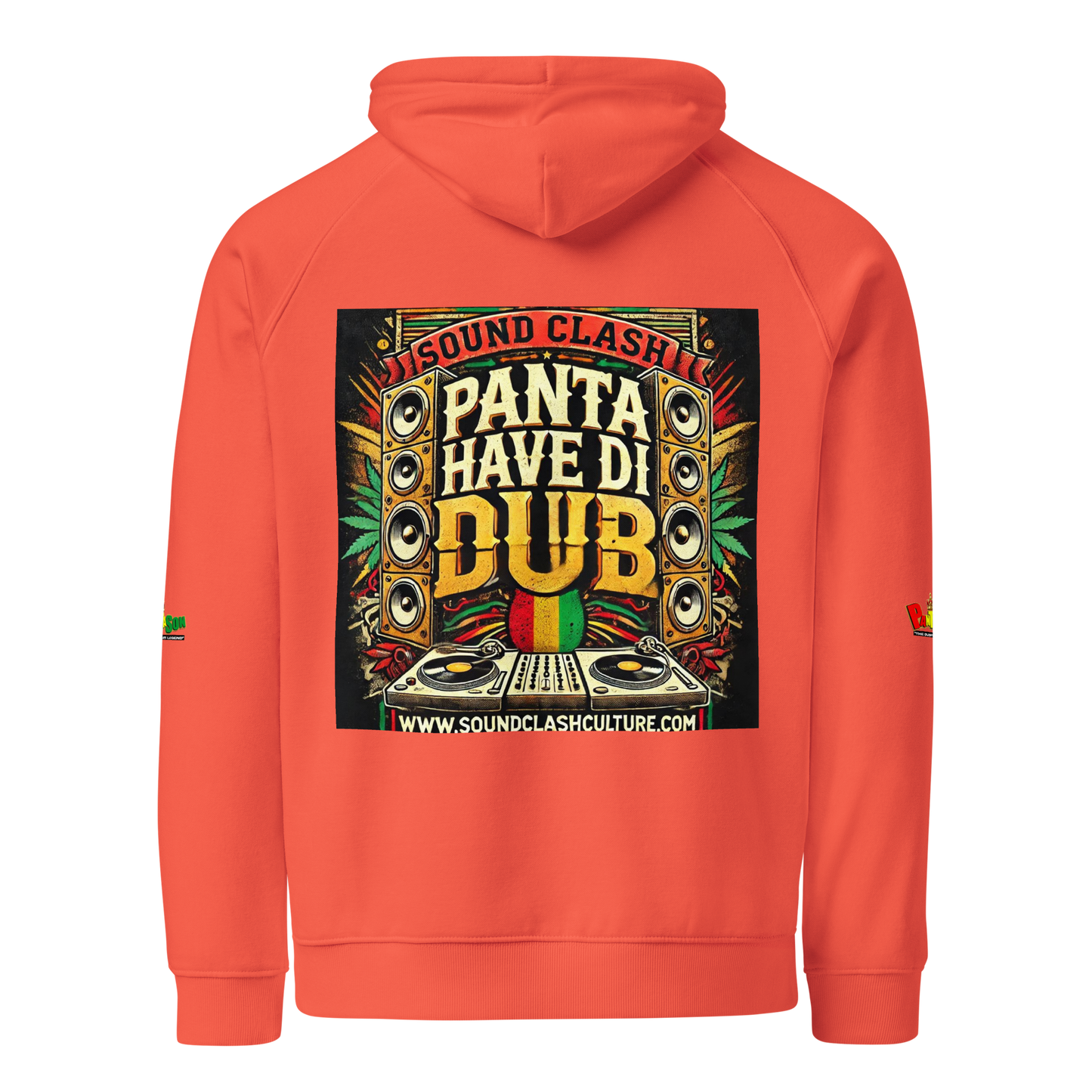 #1 Unisex eco raglan hoodie image 19