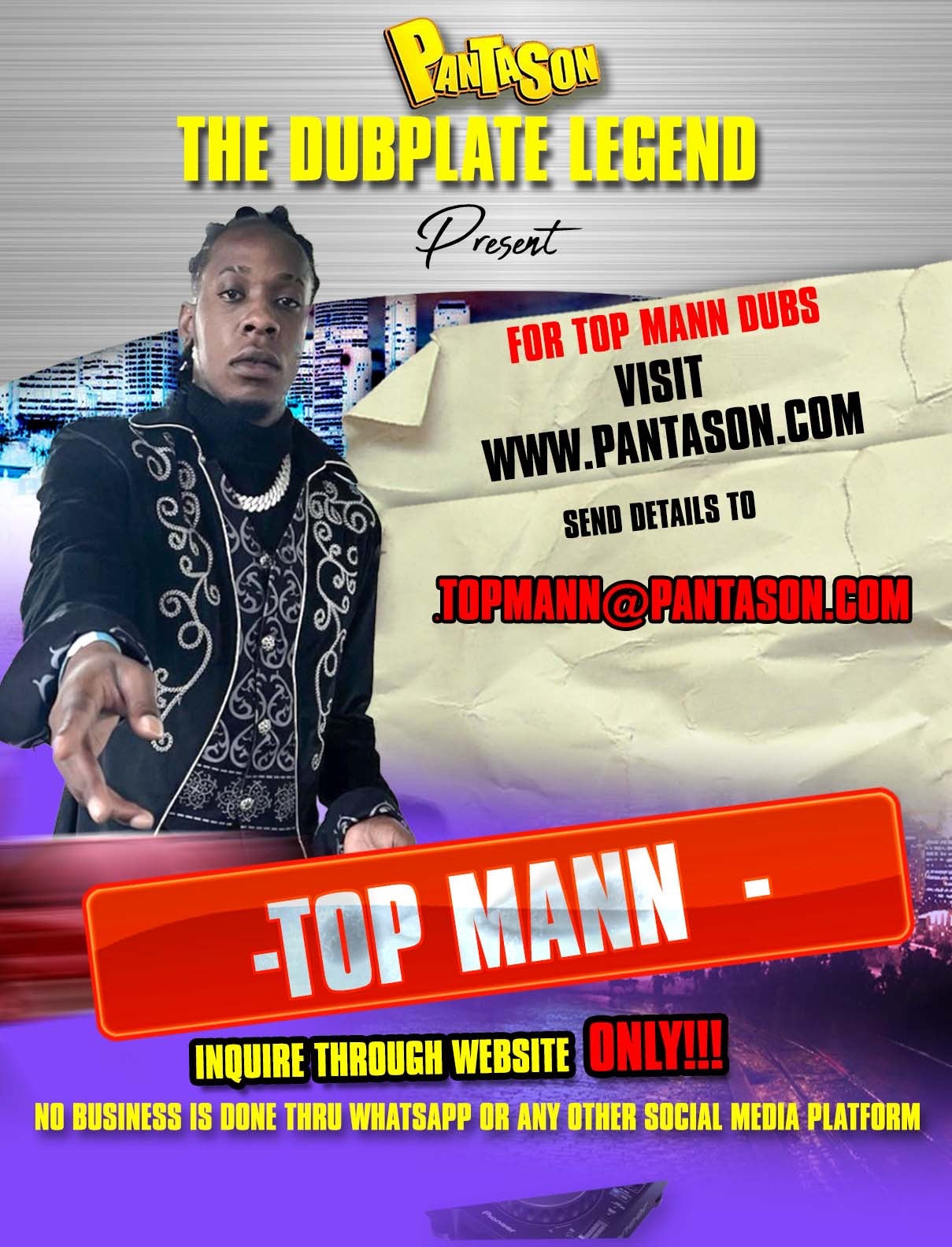 Top Mann Dubplate image 0