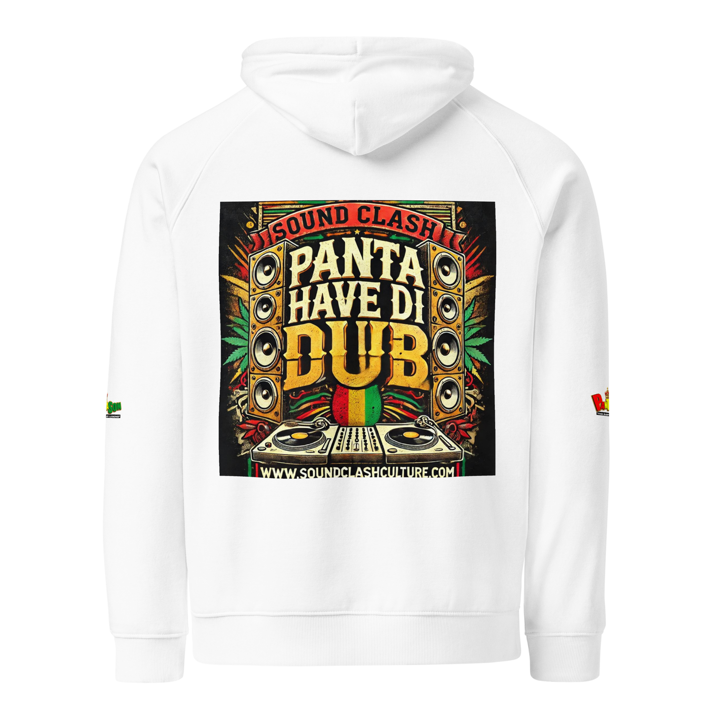 #1 Unisex eco raglan hoodie image 23