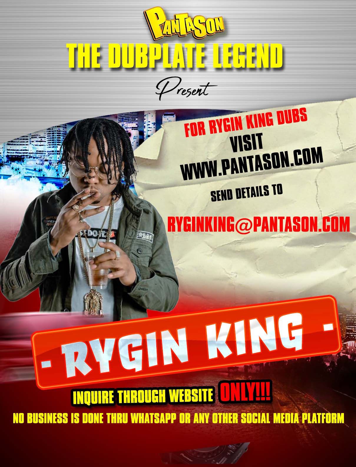 Rygin King Dubplate image 1