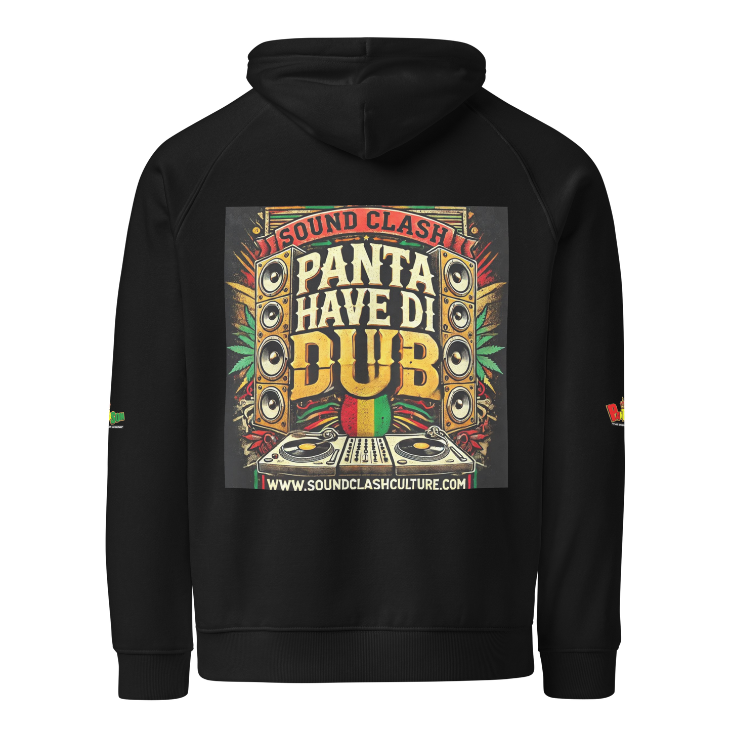 #1 Unisex eco raglan hoodie image 3