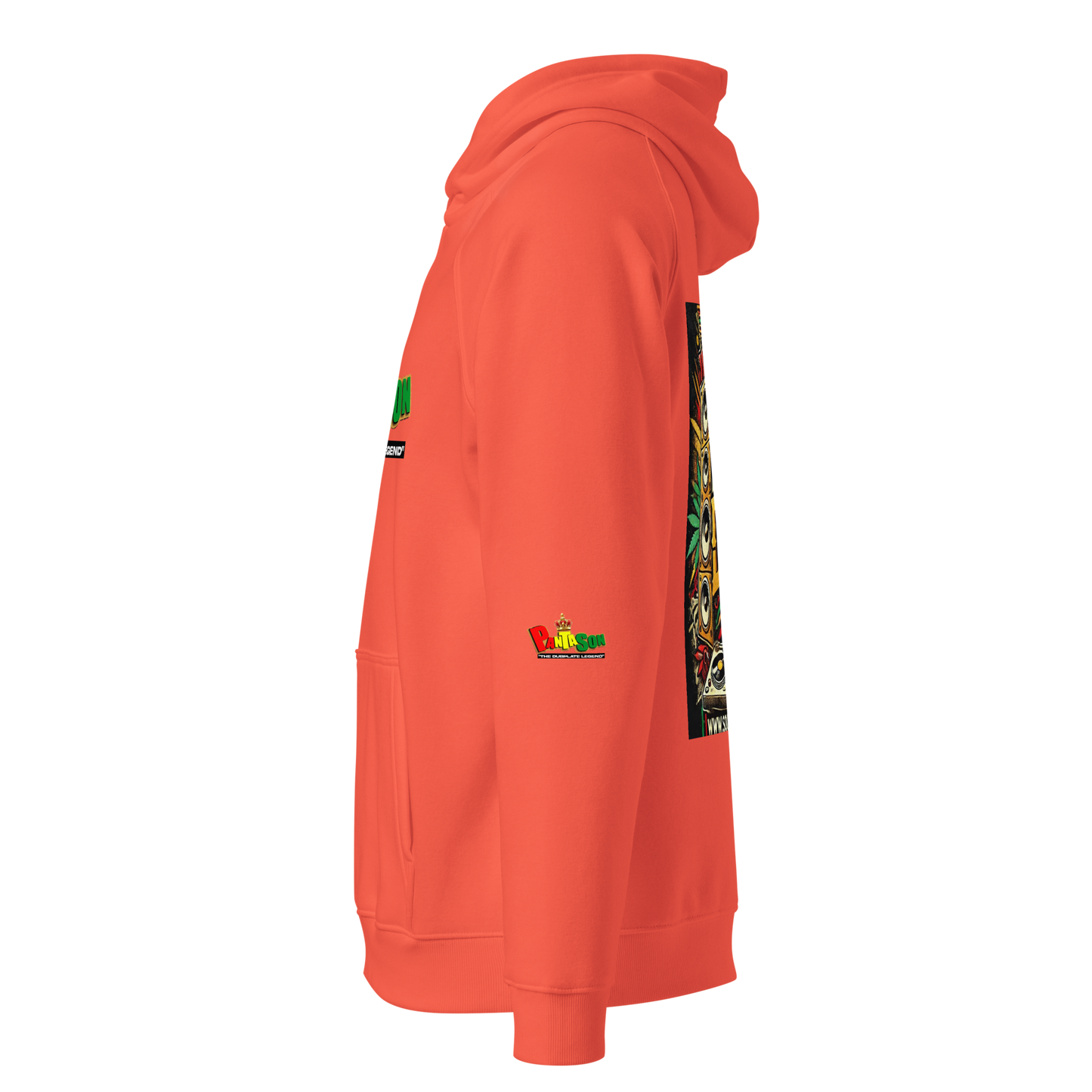 #1 Unisex eco raglan hoodie image 17
