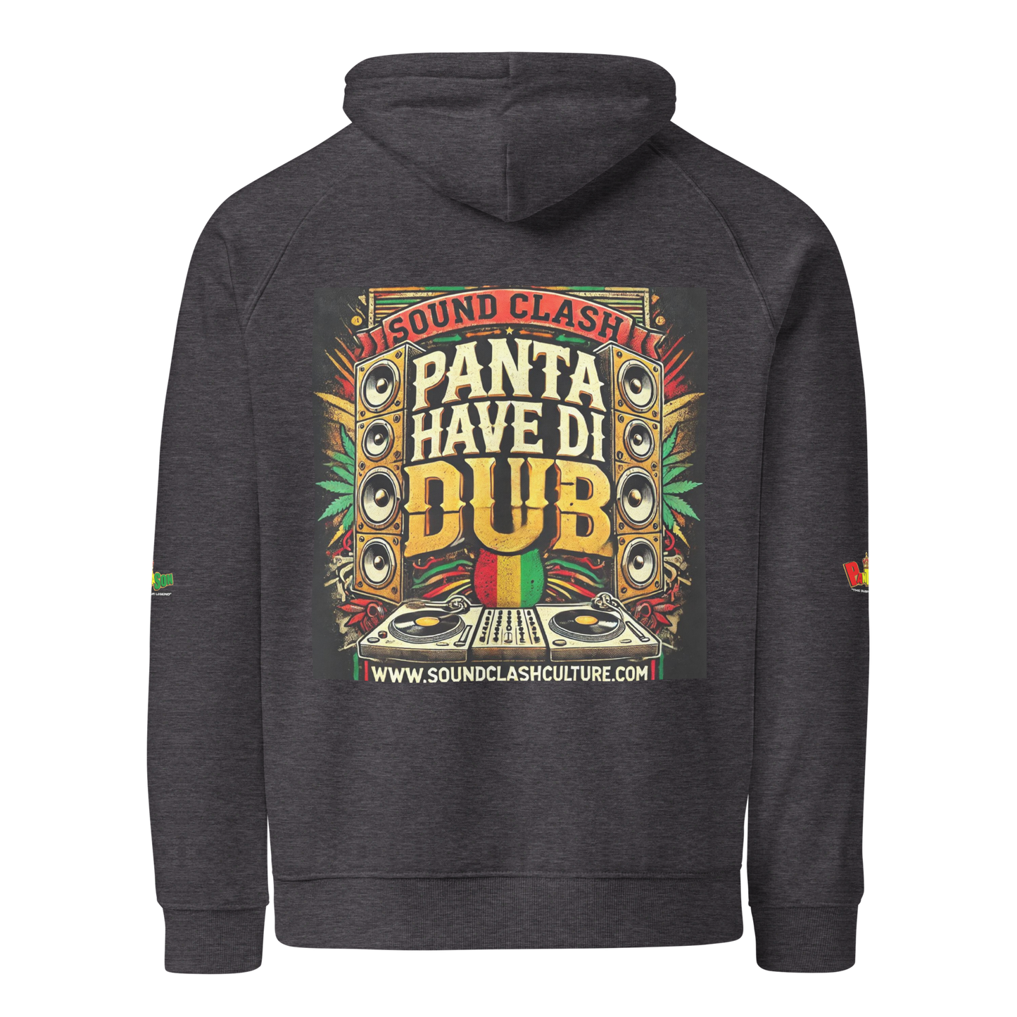 #1 Unisex eco raglan hoodie image 11