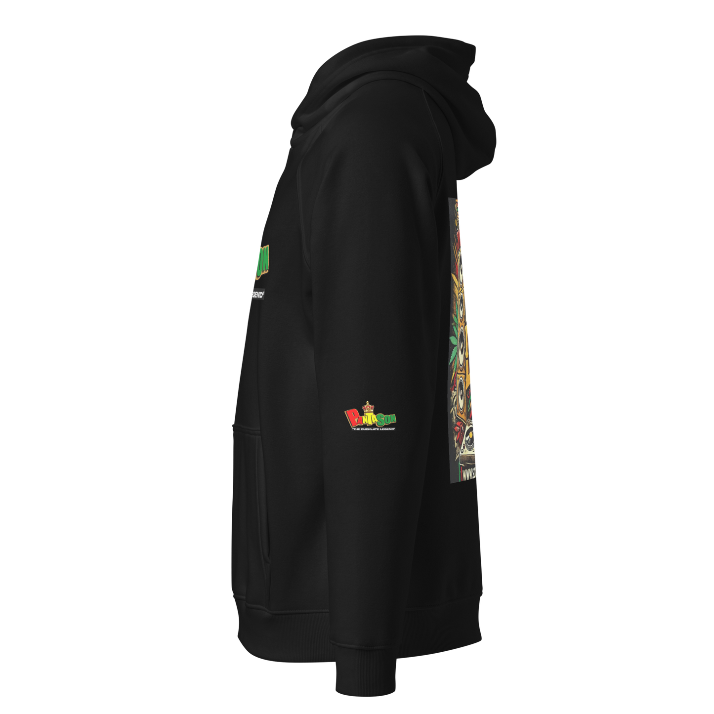 #1 Unisex eco raglan hoodie image 1