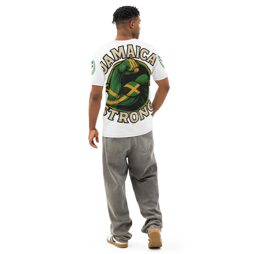 #JamaicaSTRONG Men’s cotton crew neck t-shirt