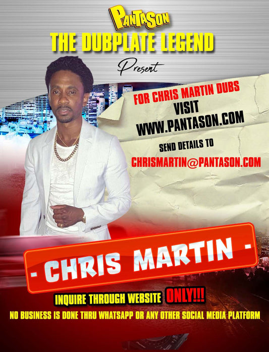 Chris Martin Dubplate image 0