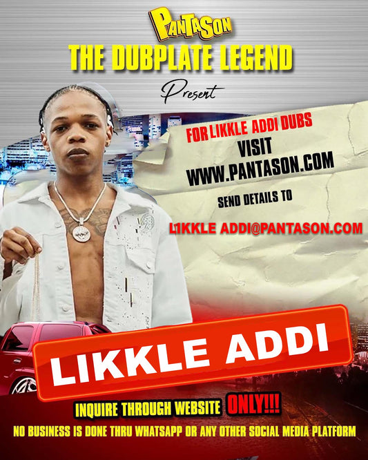 LIKKLE ADDI DUBPLATE image 0