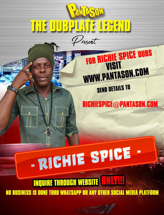 Richie Spice Dubplate image 0