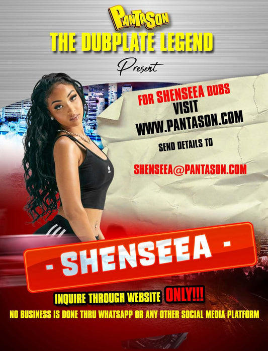 Shenseea Dubplate image 0