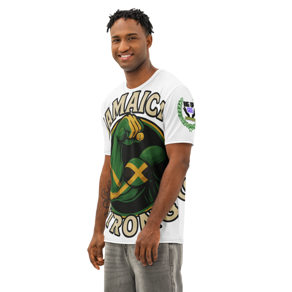 #JamaicaSTRONG Men’s cotton crew neck t-shirt