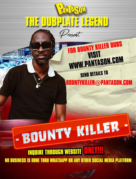 Bounty Killer Dubplate image 0