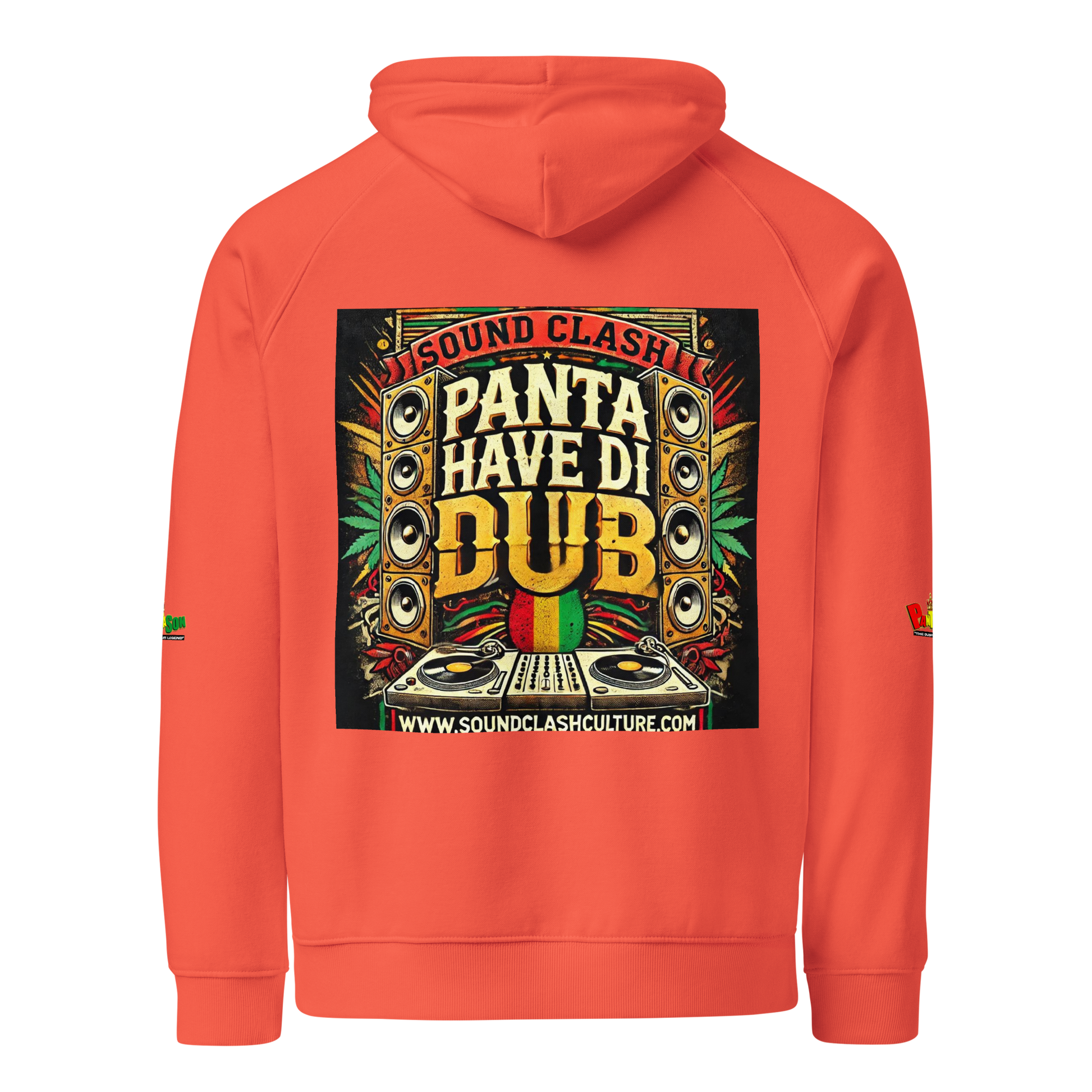#1 Unisex eco raglan hoodie image 19