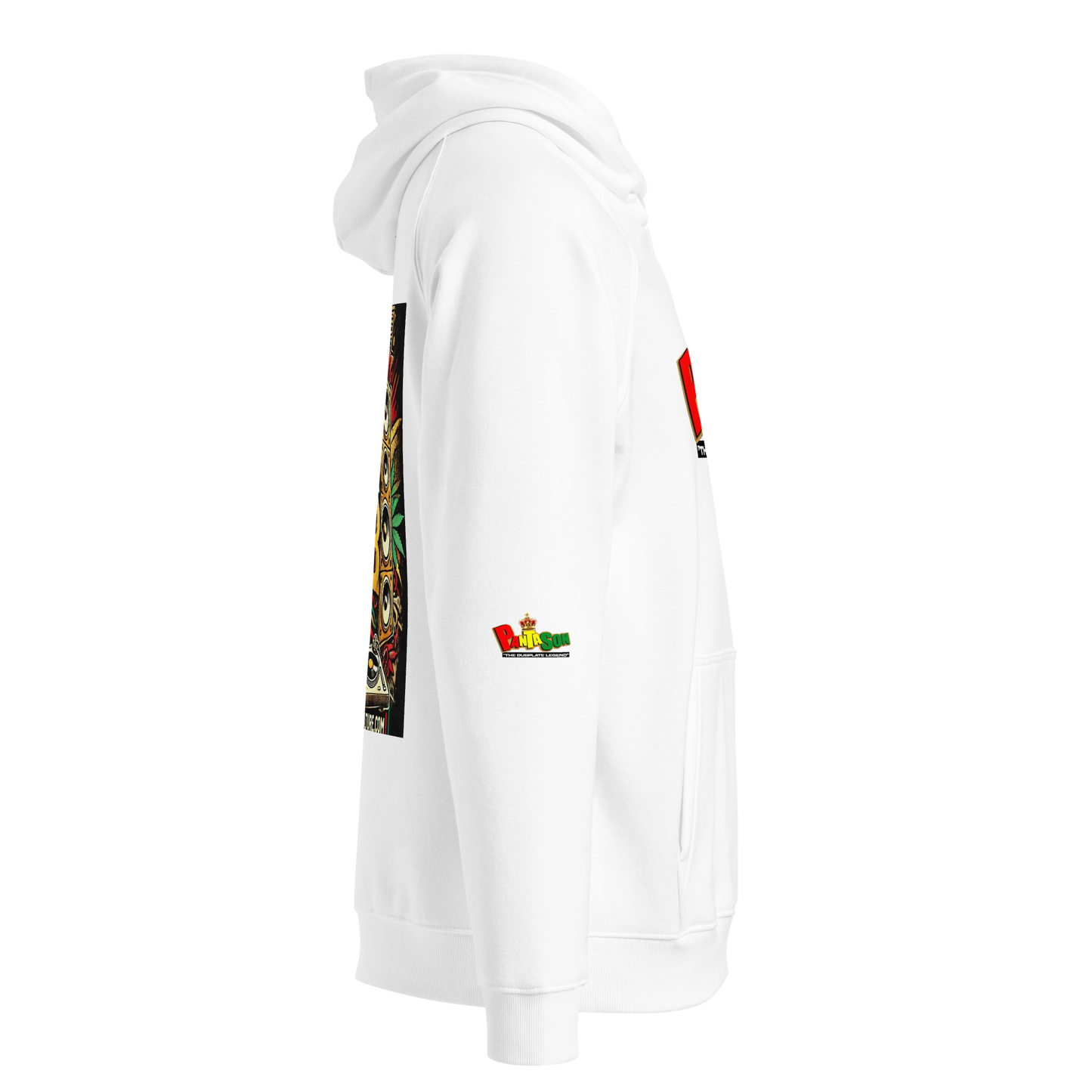 #1 Unisex eco raglan hoodie image 22
