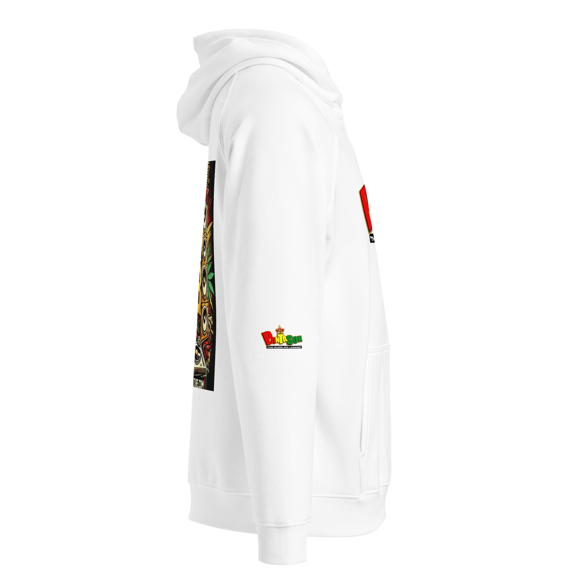 #1 Unisex eco raglan hoodie image 22