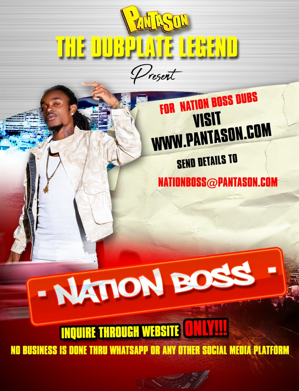 Nation Boss Dubplate image 1