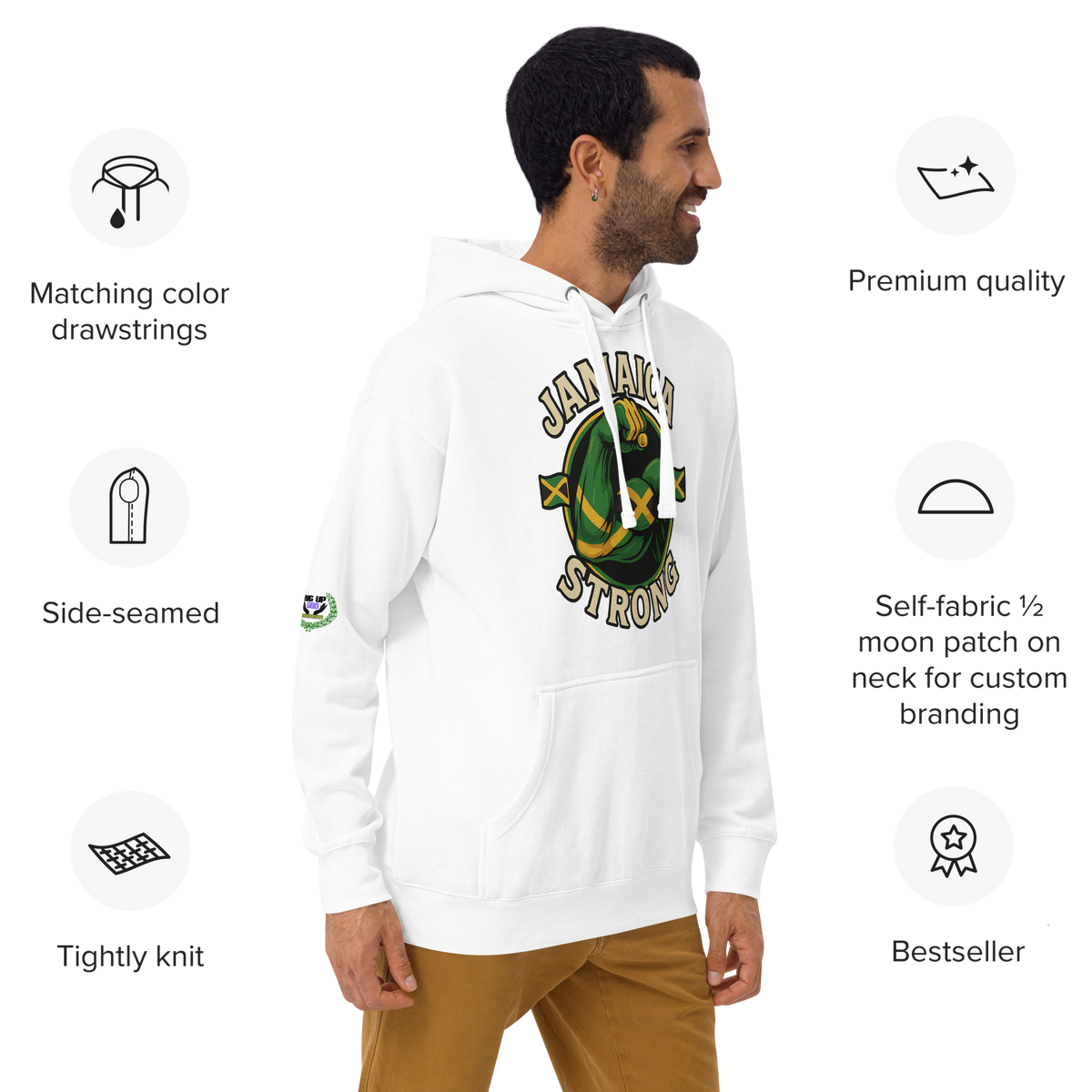 #JamaicaSTRONG Unisex Hoodie