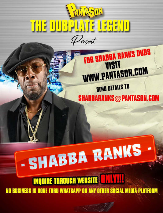 Shabba Ranks Dubplate image 0