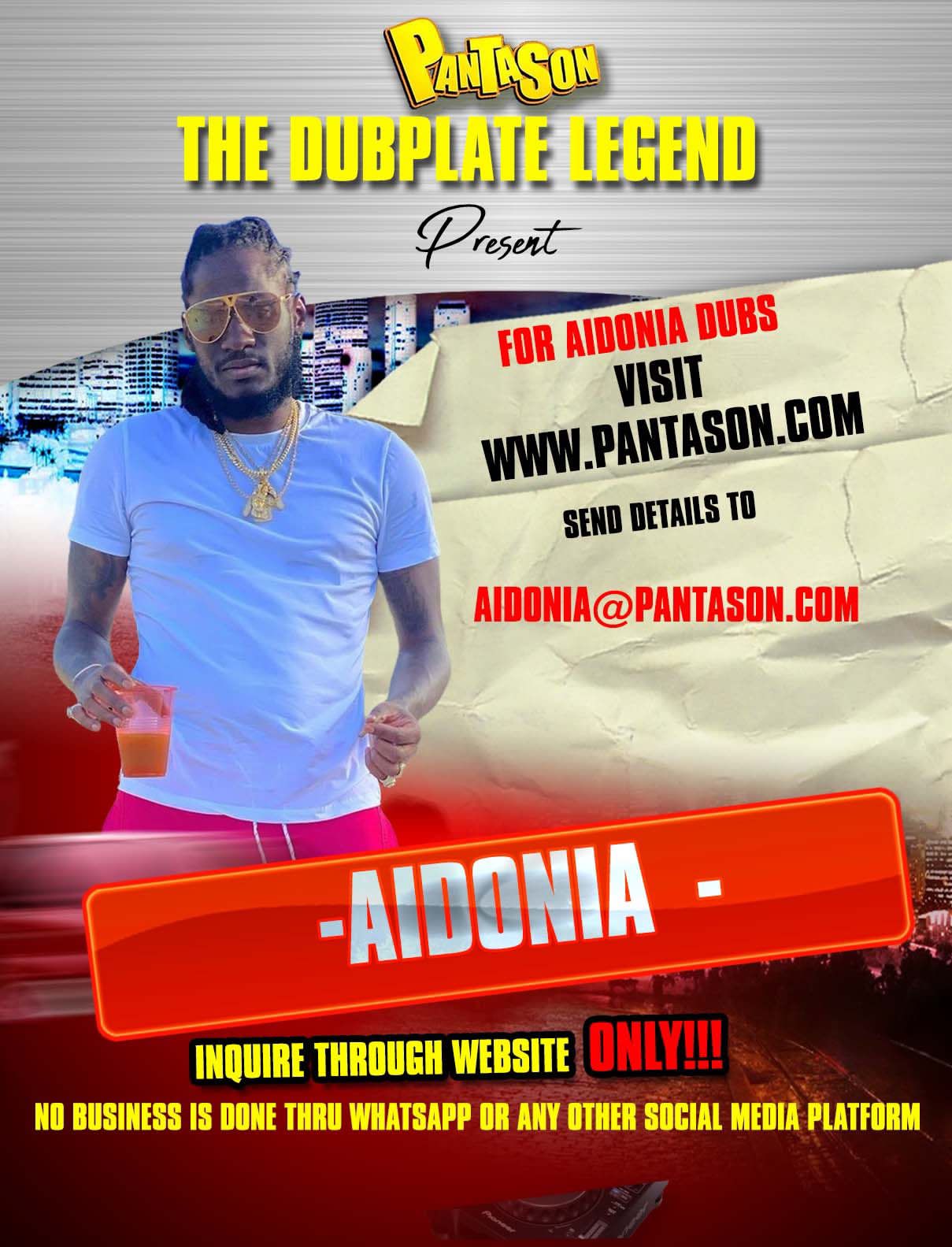 AIDONIA Dubplate image 0