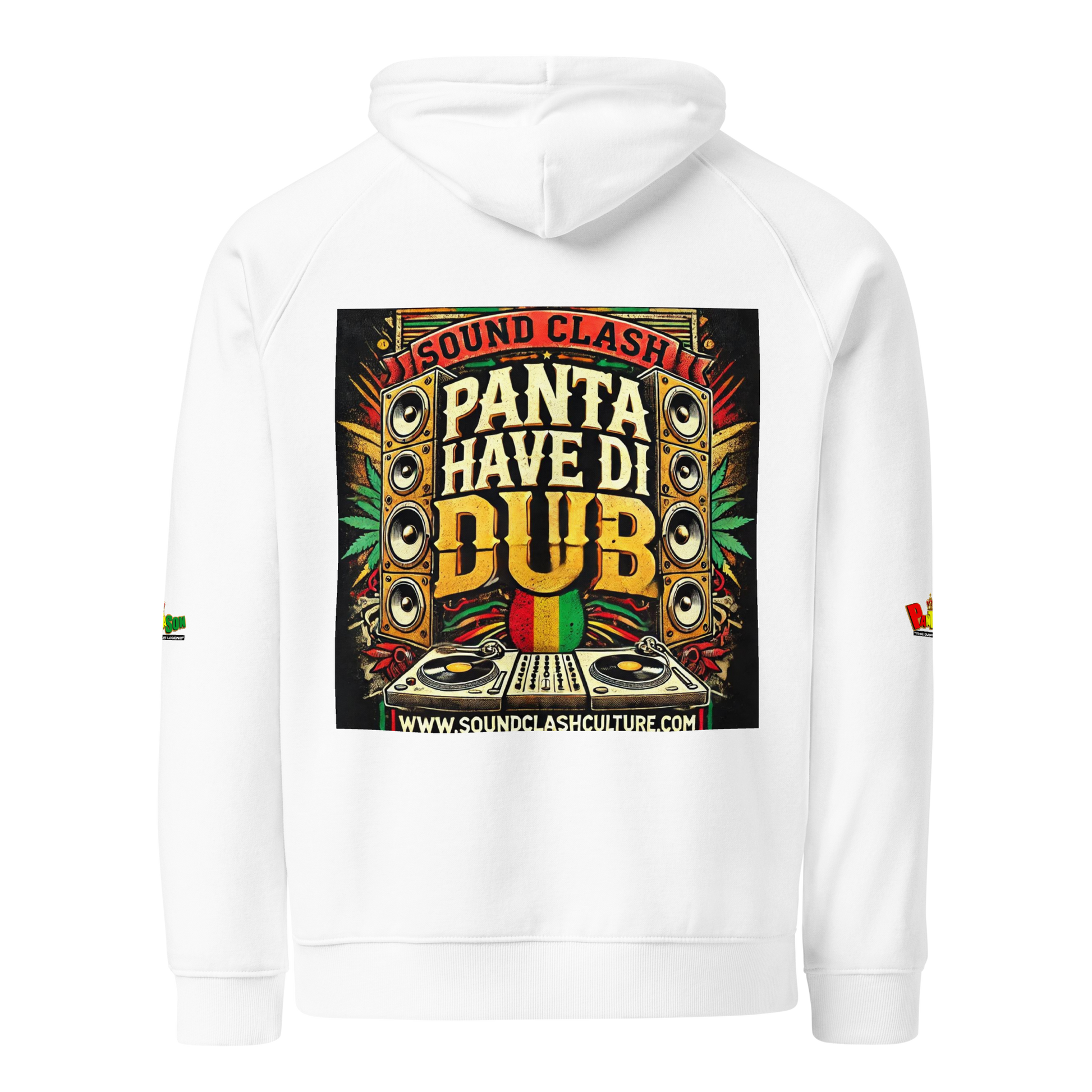 #1 Unisex eco raglan hoodie image 23