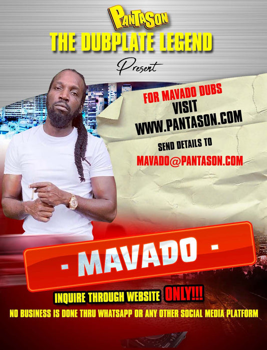 Mavado Dubplate image 0