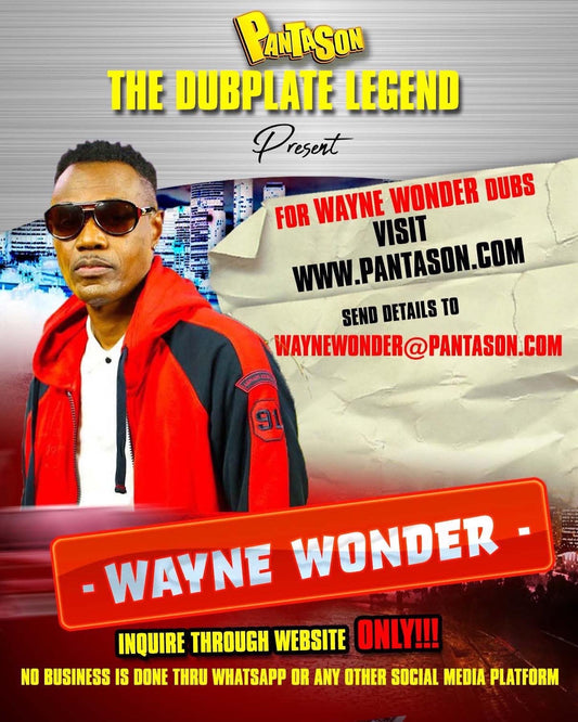 Wayne Wonder Dubplate image 0